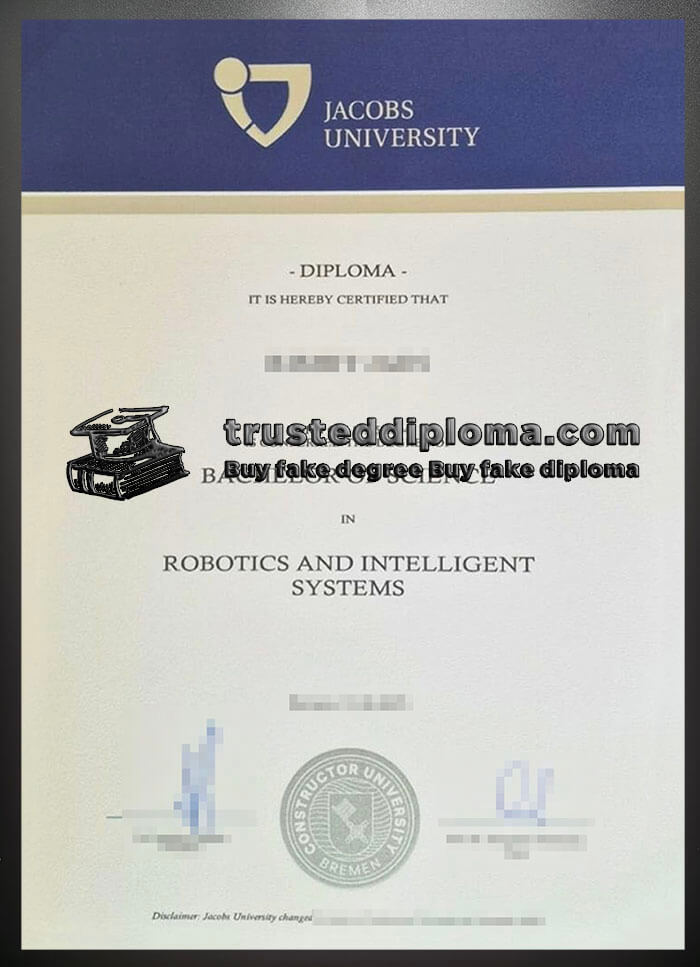 purchase realistic Jacobs University diploma