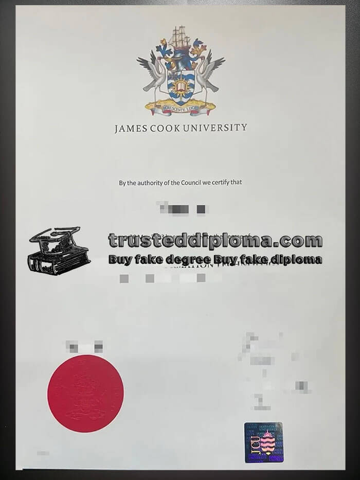 purchase realistic James Cook University diploma