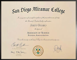 purchase realistic San Diego Miramar College degree