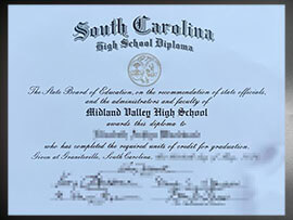 purchase realistic South Carolina High School Diploma
