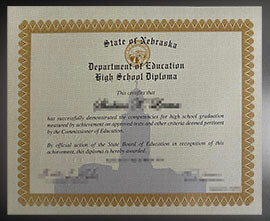 purchase realistic State of Nebraska Department of Education High School Diploma