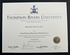 purchase realistic Thompson Rivers University degree