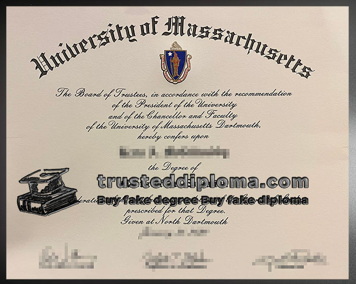purchase realistic University of Massachusetts Dartmouth diploma