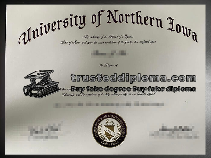 purchase realistic University of Northern Iowa diploma