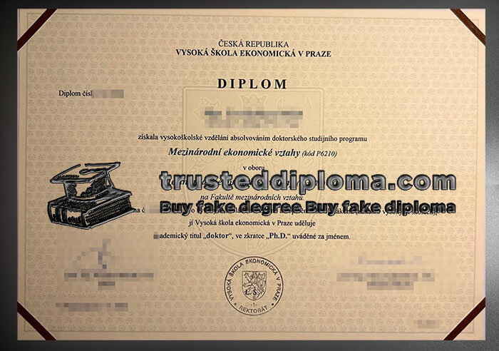 purchase realistic Vysoka Skola Ekonomicka V Praze diploma