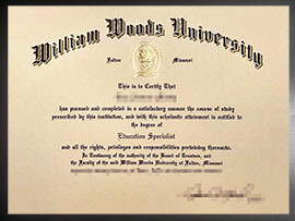 purchase realistic William Woods University degree