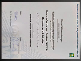 purchase realistic Zürcher Hochschule für Angewandte Wissenschaften degree